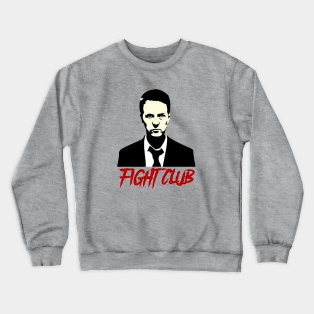 fight club Crewneck Sweatshirt by theanomalius_merch